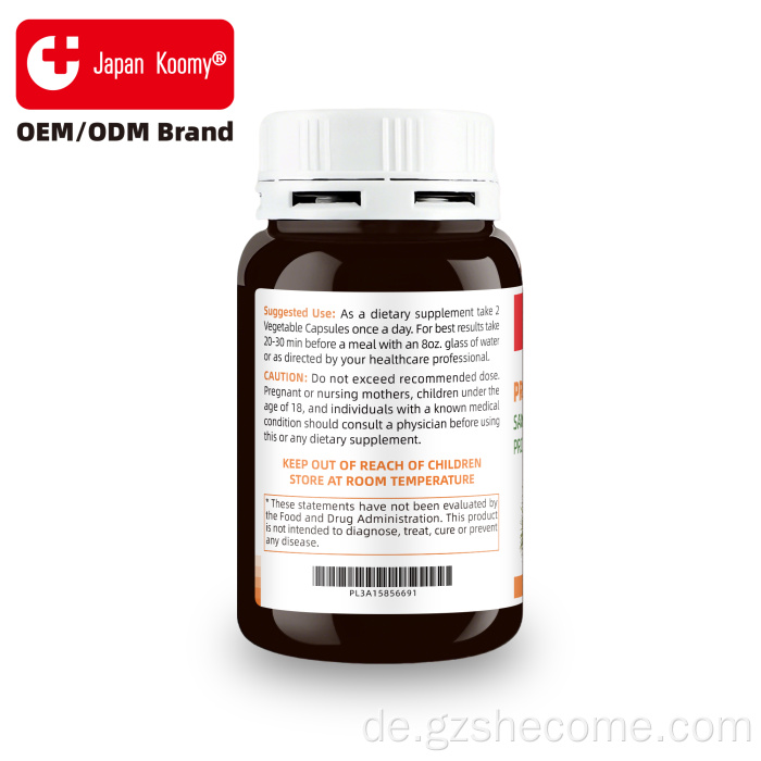 Shecome Prostate Support Health Saw Palmetto Kapseln